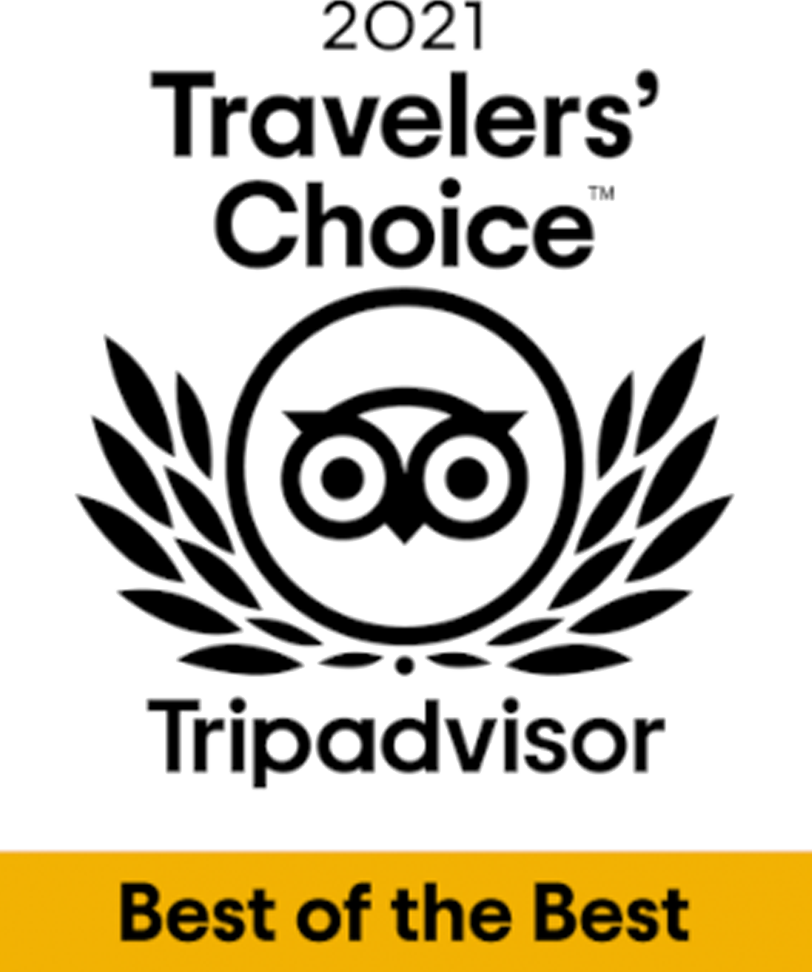 TripAdvisor - 2021 Travellers Choice Best of the Best Award Winner Orana Motel